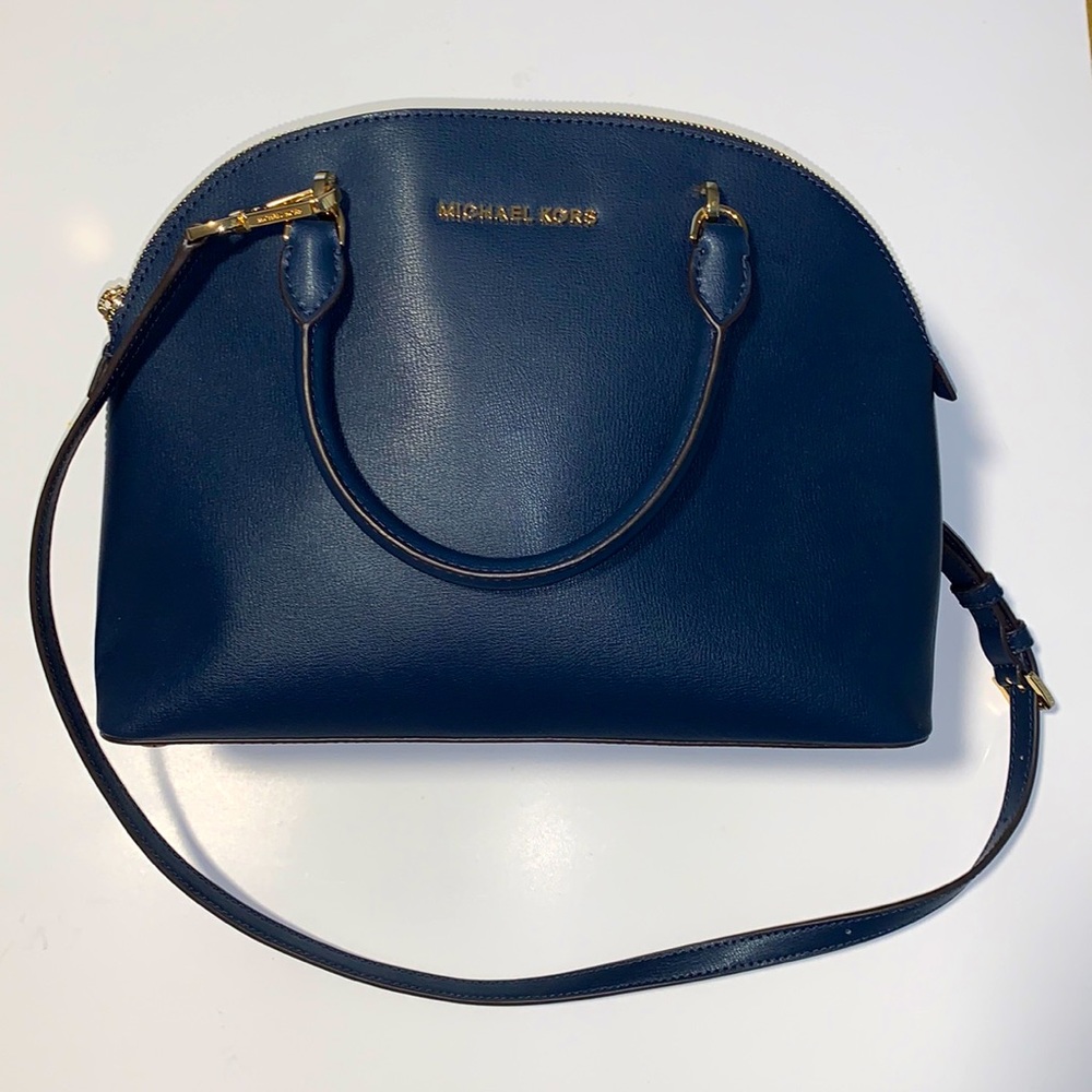 Michael Kors navy bag NWOT